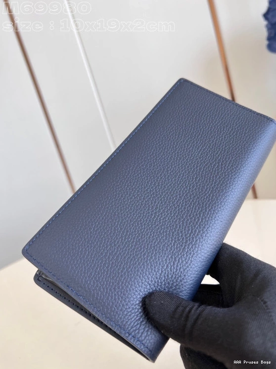 AAA Replica Ru BRAZZA VUITTON LOUIS WALLET-10*19*2cm 0818